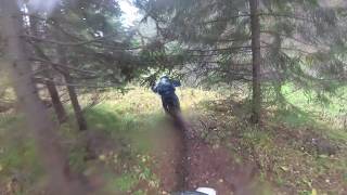 Лайт-эндуро покатушка в амбарный лог и обратно.