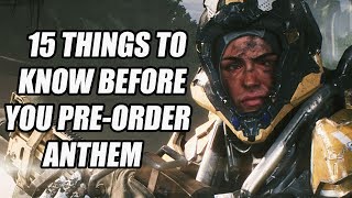 ANTHEM - 15 NEW Things You Need To Know Before You Pre-Order