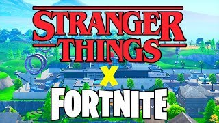 Fortnite X Stranger Things..!