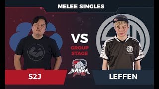 S2J vs Leffen - Melee Singles: Group C - Smash Summit 5