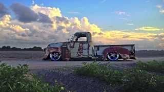 Air Ride Patina Truck, Bagged, "Demo" Sickest Ride