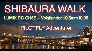 SHIBAURA  WALK 4K  LUMIX DC-GH5S + Voigtlander 10.5mm f0.95 PILOTFLY Adventurer