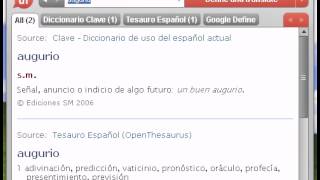 Definición de augurio