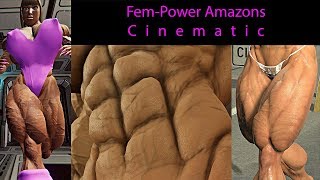 Fem-Power Amazons Cinematic - Muscle Women Animation - Trailer