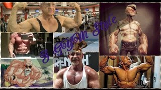 Very Muscular Grandpa Z GYM Style ?⭐️?
