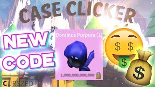 Roblox | Case Clicker - DOMINUS PURPURA CODE!!!