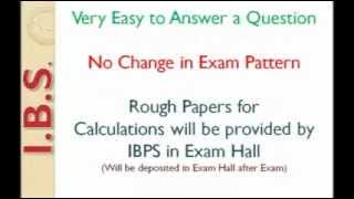 IBPS CWE CLERICAL ONLINE EXAM DEMO/GUIDE/TECHNIQUE BY IBS