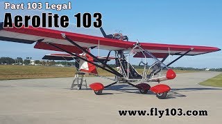 Aerolite 103 Part 103 Legal Ultralight Aircraft Deland Sport Aviation Showcase