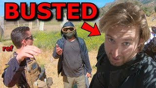 Airsoft Cheater LIES, but the Ref saw it ALL ?