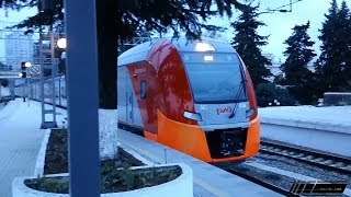 "Ласточка" ЭС1-036 Красная Поляна - Сочи
