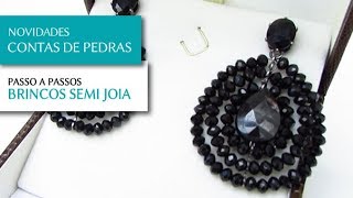 Lançamento: Contas de Pedras Naturais para Semi Joias - Pedra Mística