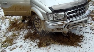 НЕ ПОВТОРЯТЬ! К чему приводит быстрая езда на бездорожье! Surf, Cherokee, Hiace, Land Cruiser Prado