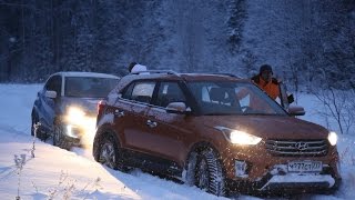 Хендай Крета - Рено Каптур в петушином бою