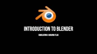 Simulating a Waving Flag in Blender (Beginner Physics Tutorial)