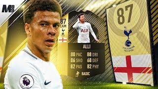 FIFA 18 SIF ALLI REVIEW | 87 SIF DELE ALLI PLAYER REVIEW | FIFA 18 ULTIMATE TEAM