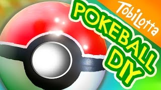Pokeball selber machen | Pokeball DIY | Pokemon Go DIY | Kinderkanal-  Tobilotta 55