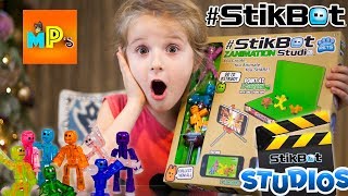 СТИКБОТЫ в Париже ! Оживляем Стикботов / Распаковка / Stikbots in Paris ! We Bring to life Stikbots
