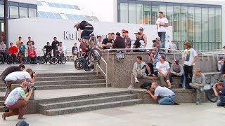 Huge BMX Street Series Jam in Berlin Germany