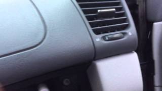 Mercedes w208 side vent removal
