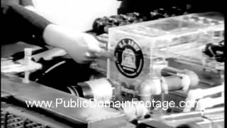 Experimental Army truck runs on Chemical Hydrazine newsreel archival footage