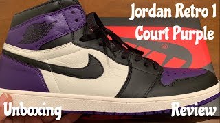Jordan Retro 1 Court Purple. Detailed Review + On Foot  w/McFly KoF