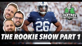 Fantasy Football 2018 - The Rookie Show Part 1: RB & WR - Ep. #542