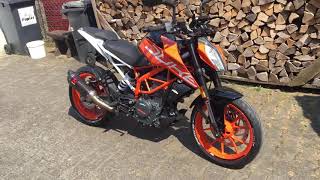 KTM Duke 390 Akrapovic 2018 | Walkaround & soundcheck