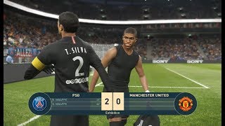 Mbappé vs Manchester United | UEFA Champions League 2018/2019 | 06 Mars 2018 | PES 2019