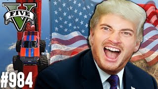 Make AMERICA Great Again - Monster Truck PARKOUR (+Download)| GTA 5 - Custom Map Rennen