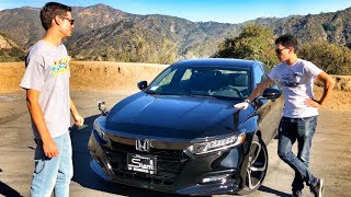 ЛУЧШЕ НОВОЙ КАМРИ?! НОВЫЙ АККОРД 2018! ПЕРВЫЙ ТЕСТ-ДРАЙВ И ОБЗОР! HONDA ACCORD. ХОНДА. США 2018 / 5