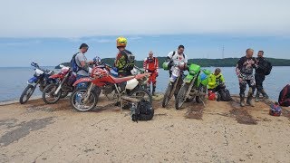 Лайт эндуро / enduro на острове Русский ( Владивосток 2017 )