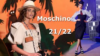 Moschino мода осень-зима 2021-2022 в Милане | Стильная одежда на Неделе моды