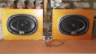 Колонки из автомобильных динамиков своими руками