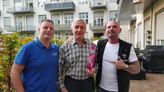 X-Vodka Germany mit Vodka-Experten Ivan aus Moskau nach Verkostung in Berlin