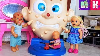 ЧТО С МАКСОМ? КАТЯ И МАКС ВЕСЕЛАЯ СЕМЕЙКА. ПРЫЩАВЫЙ ЧЕЛЛЕНДЖ Мультики с куклами Барби
