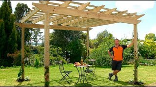 How to Build a Pergola | Mitre 10 Easy As