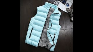 Одежда с AliExpress - Популярная зимняя мужская безрукавка