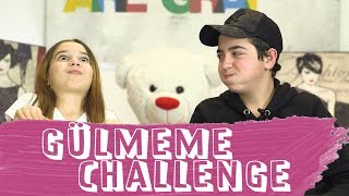 Cezalı Gülmeme Challenge. Ecrin Su Çoban Ve Berat Efe Parlar
