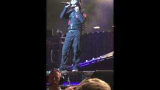 Slipknot  - Corey addressing the neck brace live - Nashville 6/28/16