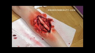 Broken Leg Special Effects Halloween Makeup Tutorial 2019