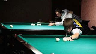 Чемпионат России по бильярду 2015. Вахитов - Муравьев