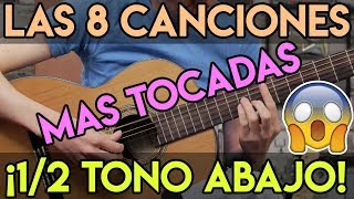 Las 8 Canciones De Rock MAS TOCADAS En Guitarra Acustica ¿Cuáles Te Sabes?
