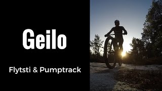 Pumptrack & Flytsti på Geilo
