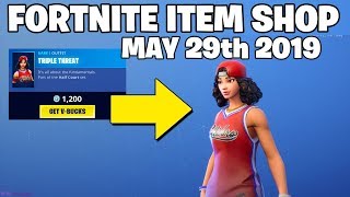 Jumpshot & Triple Threat RETURNED! - Fortnite Item Shop 29th of May (FORTNITE BATTLE ROYALE)