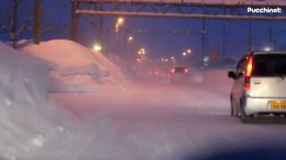 まさに記録的雪害！岩見沢市の積雪の様子(2012年1月) @北海道岩見沢市 Snow damage in Iwamizawa Hokkaido