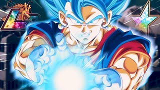 THE 100% RAINBOW LR VEGITO BLUE SHOWCASE! Dragon Ball Z Dokkan Battle