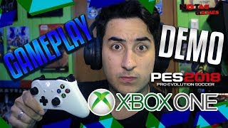 PES 2018 XBOX ONE GAMEPLAY - BORUSSIA DORTMUND x RIVER PLATE
