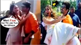 Sara Ali Khan SUPRISED After Kartik Aryaan Suddenly PICKS Her Up During Love Aaj Kal Promotion