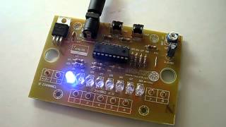 Project 6A (NEW) วงจรไฟวิ่งอัตโนมัติ 8 ช่อง 25 รูปแบบ