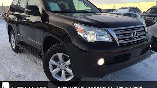 Used Black 2012 Lexus GX 460 4WD Premium Package Review | Calgary Alberta